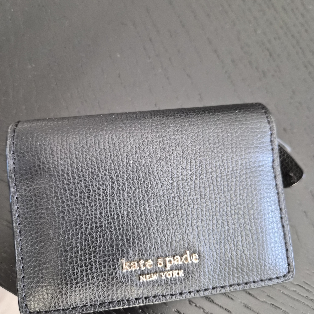 Kate Spade Black Leather Wallet